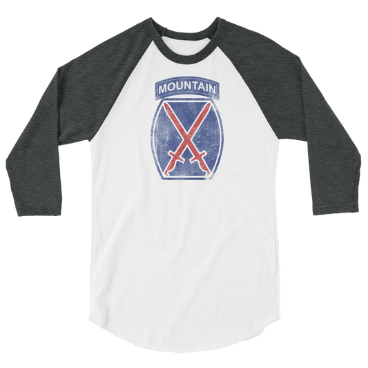 10th Mountain 3/4 Sleeve Shirt
